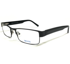 Robert Mitchel Eyeglasses Frames RM 2016 BK Black Rectangular Full Rim 55-17-145 - £46.66 GBP