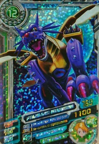 Primary image for Digimon Fusion Xros Wars Data Carddass SP ED 2 Super Rare Card MetalGarurumon
