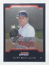 2004 Bowman Chrome #4 Curt Schilling Boston Red Sox MLB Baseball Card - £0.93 GBP