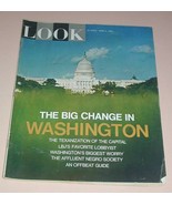 LOOK Magazine April 6 1965 Big Change in Washington DC Capitol  LBJ Lobb... - $167.56 MXN