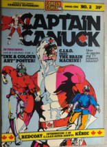 CAPTAIN CANUCK #2 (1975) CKR Canadian Comics FINE - £13.89 GBP