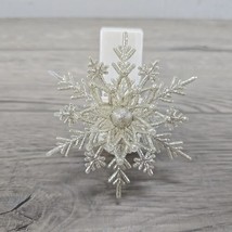 Bath &amp; Body Works Wallflowers Holiday Glittery Snowflake Fragrance Plug-In - £8.70 GBP