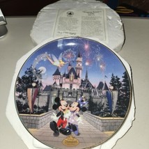 “Sleeping Beauty Castle&quot; Premier Plate In Disneyland’s 40th Anniversary - £14.53 GBP