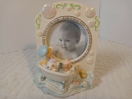 Hallmark Keepsake Rub-A-Dub-Dub Bath Time Baby&#39;s Special Moment Picture Frame - £15.00 GBP