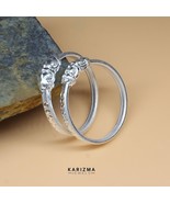 Real Sterling Silver Kids Bangles Bracelet Pair - 3.7 CM - $1,234.85 MXN