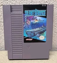 Silent Service Nintendo Entertainment System NES Video Game Cartridge - $185.64 MXN
