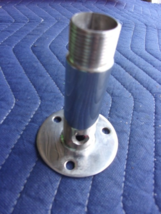 WEST MARINE  STAINLESS STEEL MARINE ANTENNA PEDESTAL FLUSH MOUNT 4" - $24.75