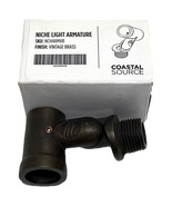 Coastal Source Niche Light Armature In Vintage Brass - $54.88 CAD