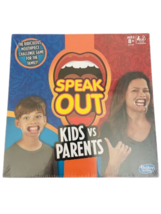 Hasbro Speak Out Kids vs Parents Mouthpiece Challenge Game 4-10 players 8+ - £7.77 GBP