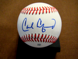 Carl Crawford Tamp Bay Rays Red Sox Signed Auto Minor League Game Baseball Jsa - £62.27 GBP