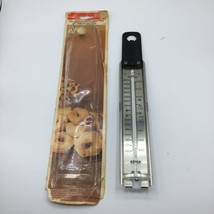 Vtg Vintage Taylor Candy Jelly &amp; Frosting Thermometer Deep Fry 5983 - £11.78 GBP