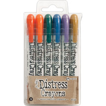 Tim Holtz Distress Crayon Set-Set #9 - £12.64 GBP