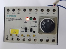 Siemens 4 RY83 03-0DB01 Blindleistungsregler Reactive Power Control Relay - $272.25