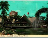 Hospitality House Busch Gardens Tampa Florida FL 1967 Chrome Postcard I7 - £2.29 GBP