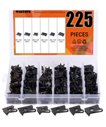 225-Piece SAE U-Nut Clip Assortment for Auto Interior Fastening with Sto... - $39.07