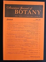 American Journal of BOTANY Official Publication June 1987 Volume 74 Number 6 - £23.86 GBP