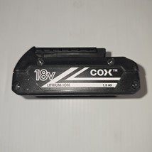 COX 1.5ah 18V Lithium ION Black Battery Pack 83001 Sulzer Mixpac USA - $34.71