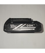 COX 1.5ah 18V Lithium ION Black Battery Pack 83001 Sulzer Mixpac USA - $660.86 MXN