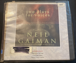 Two Plays for Voices by Neil Gaiman Audiobook (2002, Compact Disc, Unabridged) - £6.27 GBP