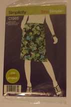 Simplicity Sewing Pattern # C1965 NEW Misses Pull on Skirt - £3.95 GBP