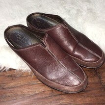 Cole Haan Womens Size 9 B Mules Loafers Leather Brown - £23.36 GBP