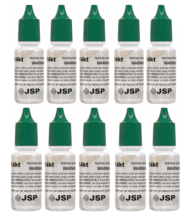 TEN (10) JSP 14K GOLD ACID TESTING SOLUTION BOTTLES TEST JEWELRY NITRIC - £31.28 GBP