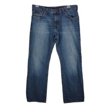 Calvin Klein Men&#39;s 36x31 Bootcut Dark Denim Jeans Egyptian Cotton Classic Y2K - £20.35 GBP