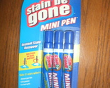 NEW Stain Remover Pens 3 count package color safe for washable fabric &amp; ... - $6.50