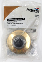 National Hardware 2 1/2-inch Commercial Grade Wall Door Stop - Brass - N... - $7.89