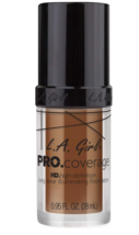 L.A. Girl Pro Coverage Liquid Foundation, Coffee (PACK OF 2) - £9.28 GBP
