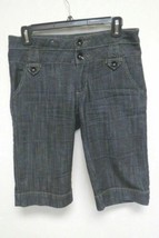Yuva Jeans Capri Pants Size 6 Womens Black - £18.19 GBP