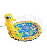 3D Inflatable Seahorse Sprinkler Pad for Kids Outside Sprinkler Play Mat... - £19.46 GBP