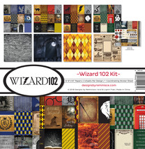 Reminisce Collection Kit 12&quot;X12&quot;-Wizard 102 - £17.01 GBP