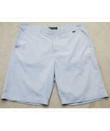 Travis Mathew Golf Performance Shorts Men Size 38 Blue Solid High Rise B... - $31.43