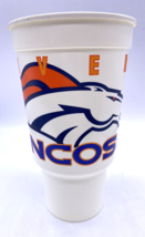 Denver Broncos 1998 Super Bowl Champions Plastic Cup XXXII Mile High Stadium Vtg - £22.34 GBP