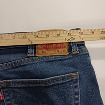 Levi’s 511 Men’s Blue Cotton Long Denim Distressed Jeans Sz W38 L30 Fits (36×29) image 8