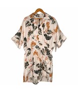 New Blank NYC Romper Womens L Linen Garden Party Tropical Hawaii Resort ... - $75.81 CAD