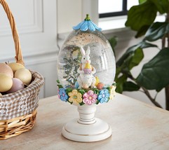 Illuminated Glitter Egg Pedestal with Scene by Valerie in - £153.73 GBP