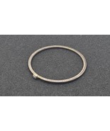 David Yurman 925 Sterling Silver Confetti Diamond Cable Bangle Bracelet - €309,41 EUR