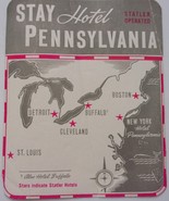 VintageStay Hotel Pennsylvania Gum Decal Travel Sticker - $4.10 CAD