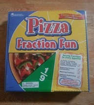 New Sealed Pizza Fraction Fun Learning Resources Math Game Visual Learni... - $29.20