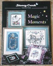 8 Cross Stitch MAGIC MOMENTS Fantasy Clowns Mime Pegasus Carousel- Booklet - $10.00
