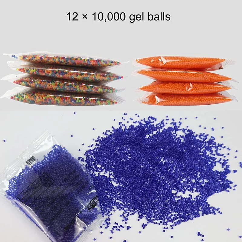 Sporting 12*10000pcs 7-8mm Hardened Gel Balls Luminous As Glow In the Dark for G - £46.36 GBP