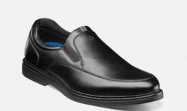 Mens Nunn Bush Wade Work Moc Toe Slip-On 84915-001 Black Slip Resistant Medium - £79.64 GBP