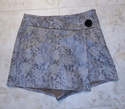Zara Basic Snakeskin Print Mini Skirt Size 26 Junior Girls - £19.55 GBP