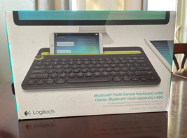 Logitech K480 Bluetooth Multi-Device Keyboard Max, Windows, Android, iOS... - £13.19 GBP