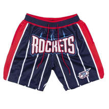 Houston Rockets Classic Throwback Vintage Shorts - £38.70 GBP+