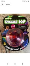 Infinite Dazzle Top Light Up Big Time Spinning Motorized Toy Top With Sounds NEW - £16.41 GBP