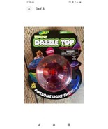 Infinite Dazzle Top Light Up Big Time Spinning Motorized Toy Top With So... - £16.41 GBP