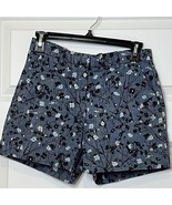 GAP Tailored Shorts Casual Flowers Gray Size 00-R - £13.88 GBP